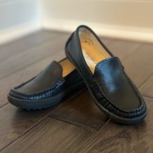 Primigi Boys Black Leather Loader-Size 27 (US 10)